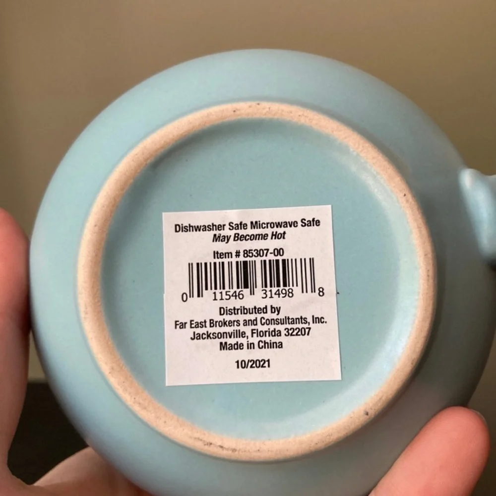 Ceramic Dipped Speckled Coffee Tea Mug Set Of Two